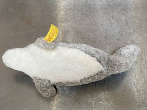 Steiff dolphin 2320/25, Germany, collectors item, vintage, kids toy, made in Germany