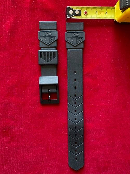 Tag Heuer Formula 1, silicon strap black, vintage, rare, collectors item, from 1985