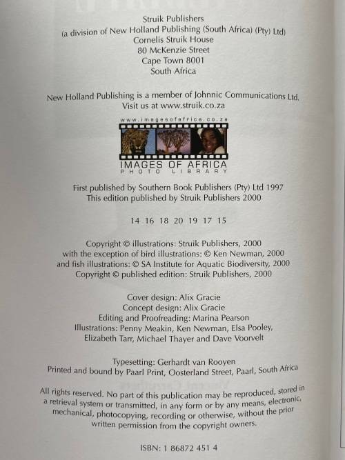 The Wildlife of Southern Africa, A field guide ,Vincent Carruthers, 2000, 310 pages,english