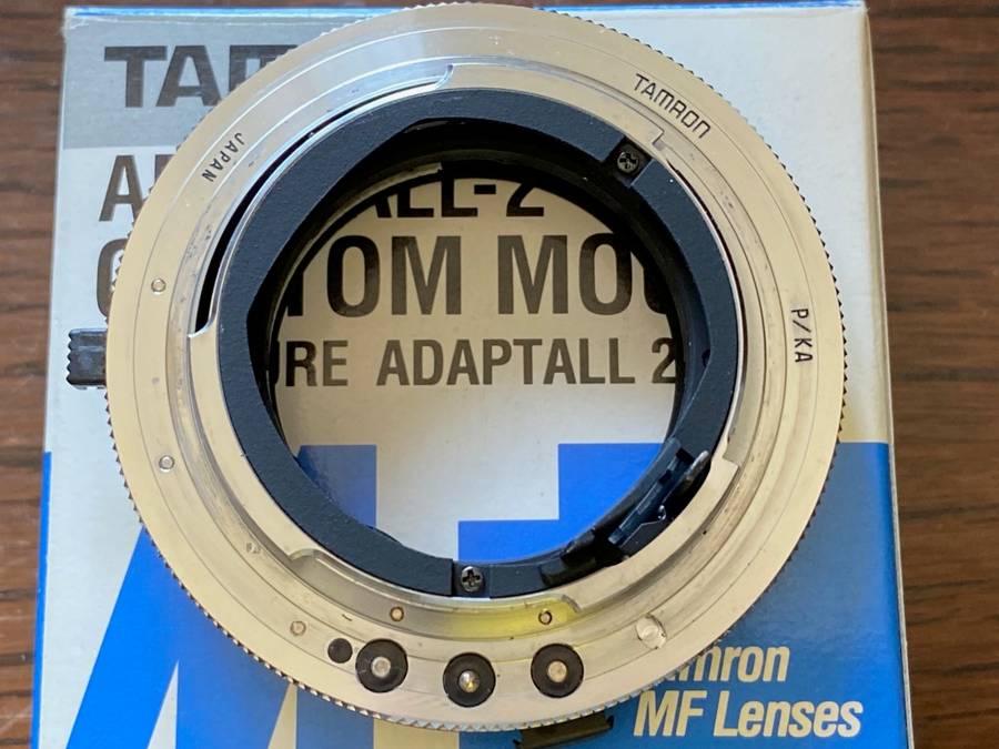 TAMRON PENTAX P/KA ADAPTALL 2 SYSTEM ADAPTER ( MF ), fits also a Pentax Camera with P K mount