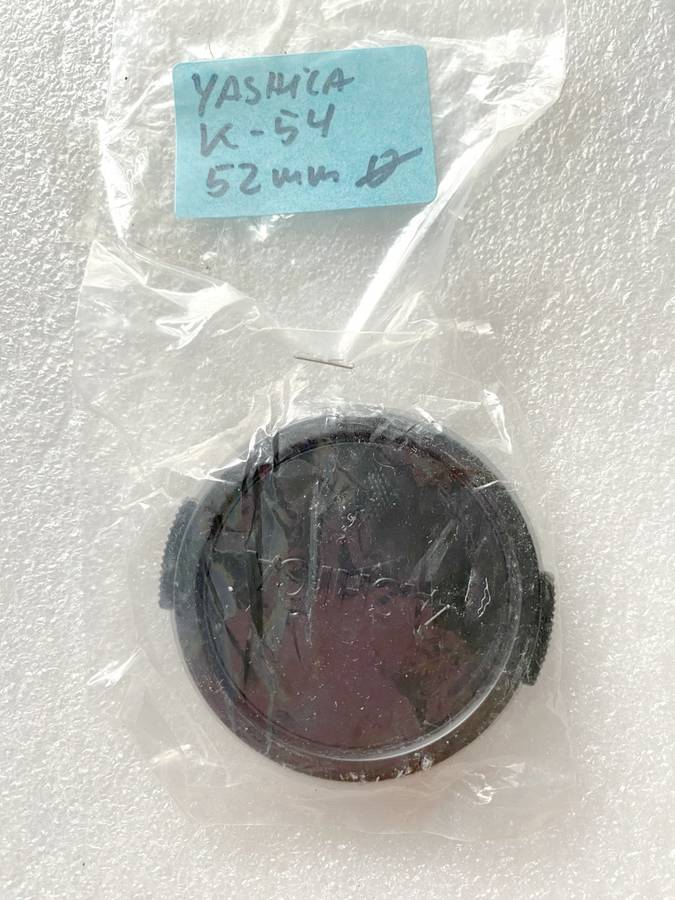 Original Yashica Lens Cap K-54, 52mm, new