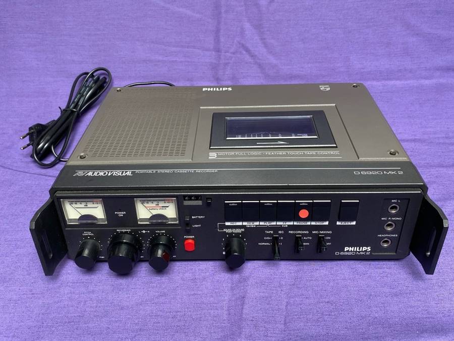 Philips D 6920 MK2 Cassette recorder stereo AV