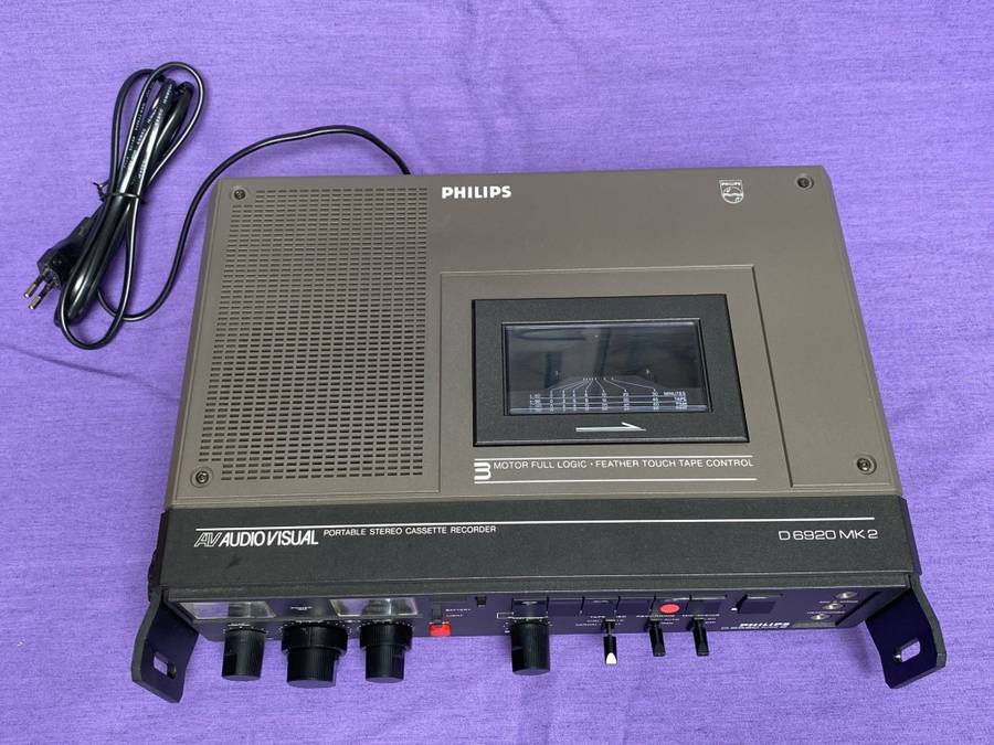 Philips D 6920 MK2 Cassette recorder stereo AV