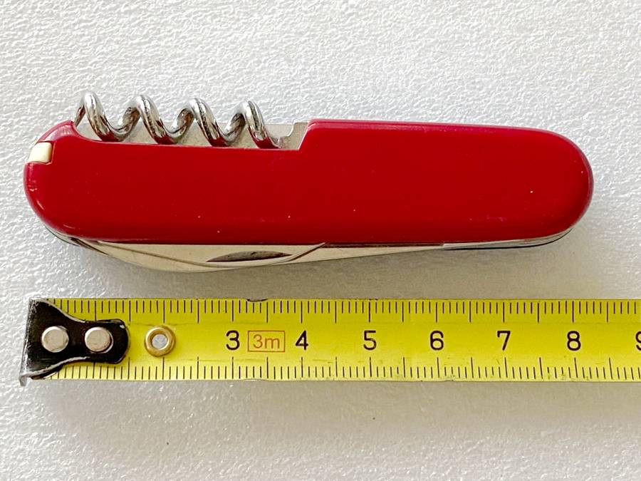 Victorinox Officier Suisse , blue and red cover, vintage pocket knife,Switzerland, collectors item