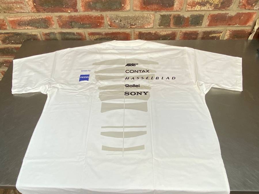 Zeiss T-Shirt white,still new,size XL ,Germany,vintage,collectors item