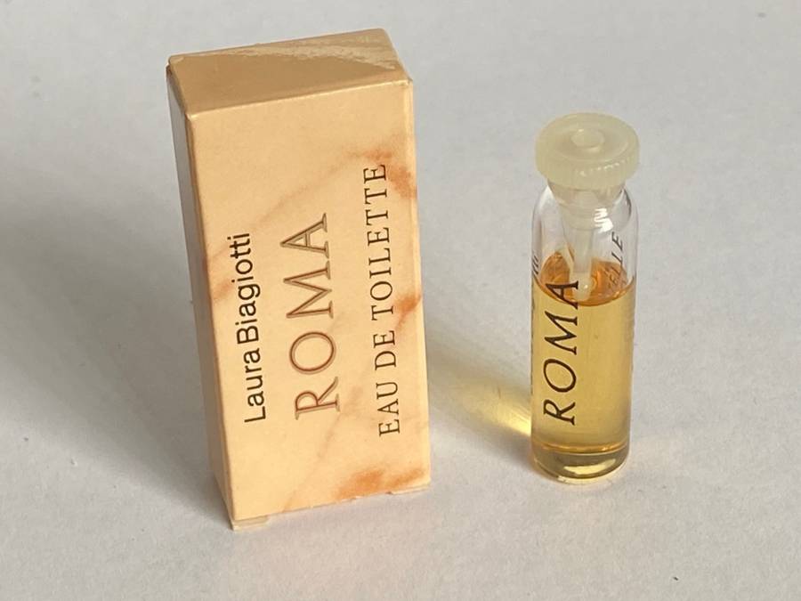Laura Biagiotti Roma Eau de Toilette, Probe / test bottle, rare, Vintage,Collectors item