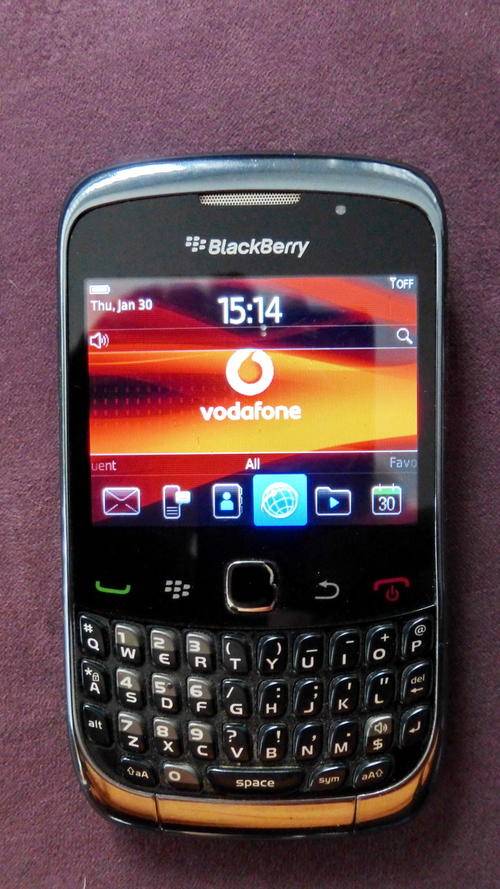 BLACKBERRY CURVE 9300 (GRAPHITE GREY) WITH ACCESSORIES