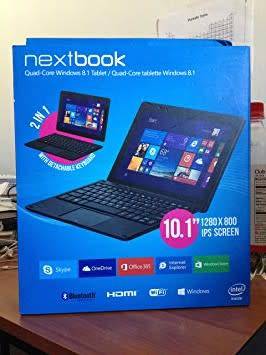 Nextbook 2 in 1 Tablet 10.1'' ( LIKE NEW ) WINDOWS 10.