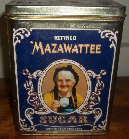 Mazawattee Sugar Tin
