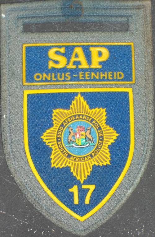 SAP RIOT UNIT 17 TUPPER FLASH / NO PIN