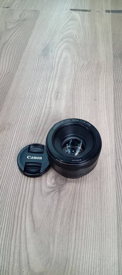 Canon 50mm f/1.8 STM prime lens