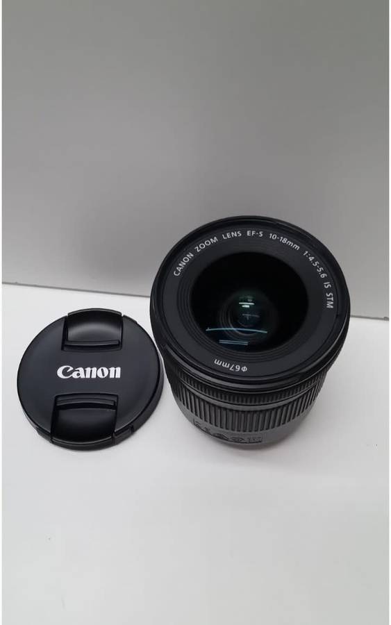 Canon 10-18mm STM IS WIDE ANGLE LENS