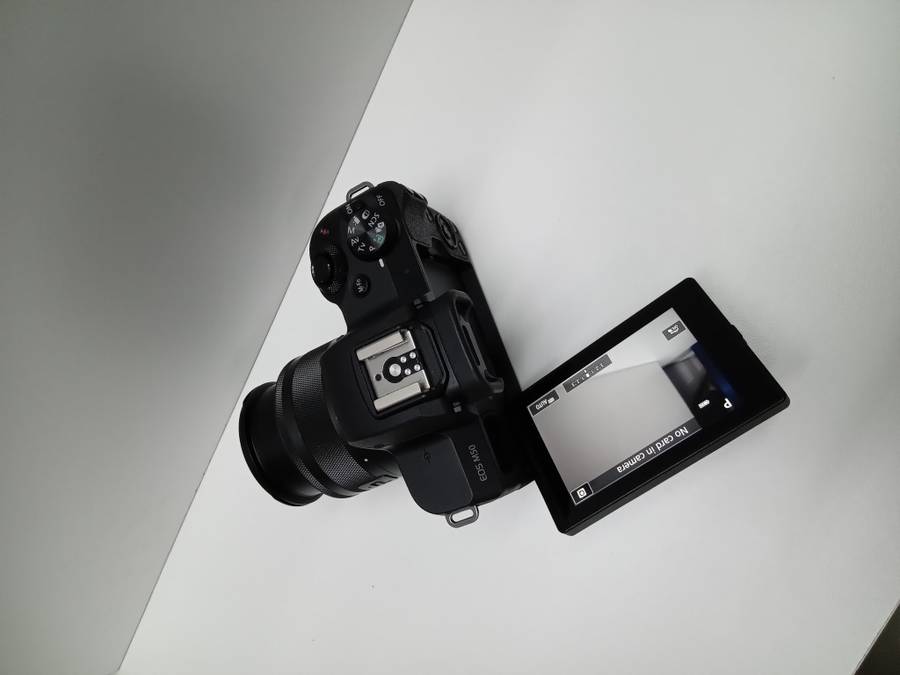 Canon EOS M50  4K mirrorless camera