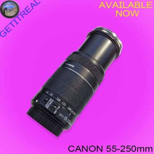 Canon 55-250mm Zoom lens