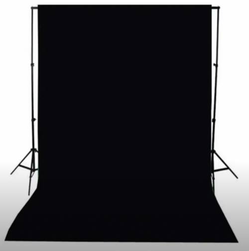 3×6m White and black PVC backdrop
