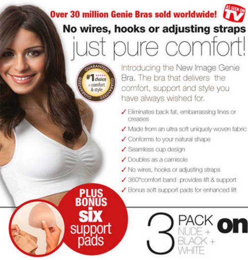 The genie bra is pure comfort!
