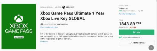 Xbox Game Pass Ultimate 12 MONTHS | XBOX | WARRANTY