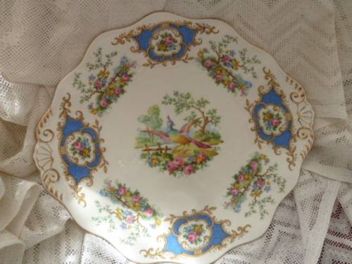 FOLEY CHINA "Broadway" cake plate, in Beautiful Condition