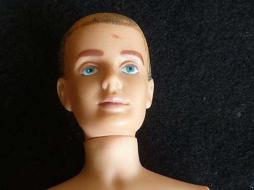 KEN with painted head (1962)