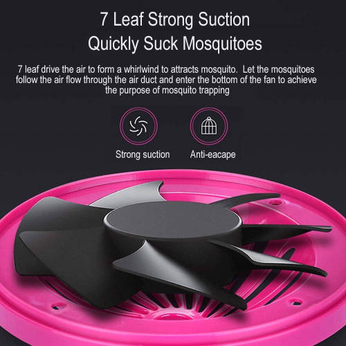 Electric Indoor Mosquito Killer USB UV Lamp Insect Trap No Noise No Radiation