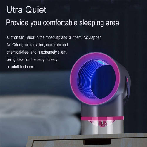 Electric Indoor Mosquito Killer USB UV Lamp Insect Trap No Noise No Radiation