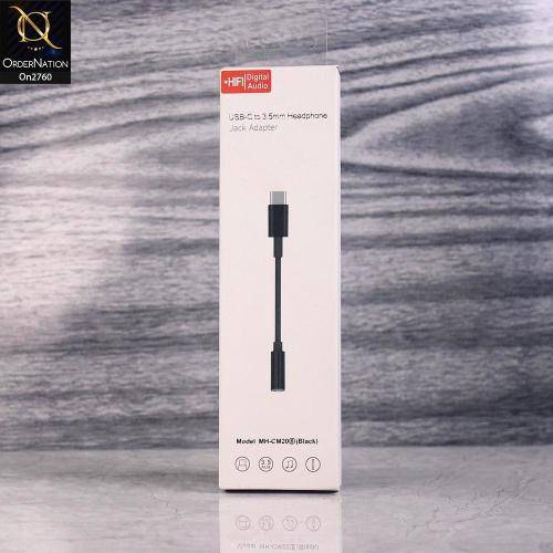 USB-C To Headphone Jack Adapter - Black