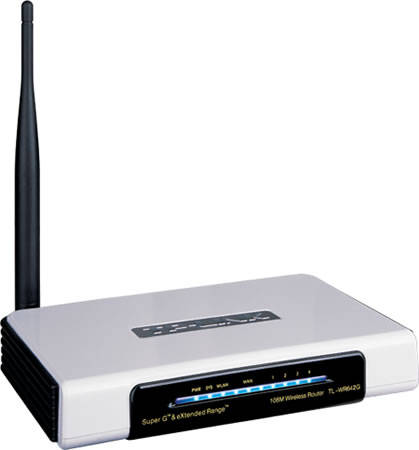 TP-LINK - TL-WR642G 108Mbps Wireless Super G Router
