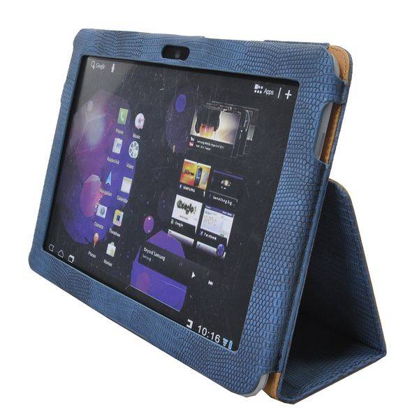 Noble Leather Case for Samsung P7510/7500 - Blue