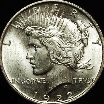 1922 Peace Dollar