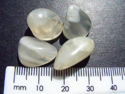 4 X Moonstone Tumbled