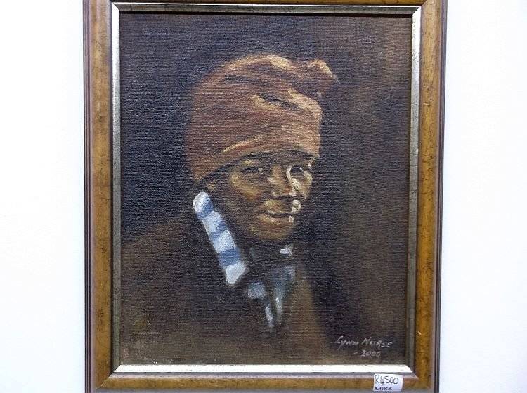 AN AWESOME ORIGINAL OIL ON BOARD BY KNOWN SA ARTIST LYNN NURSE....GOOD VALUE !!!