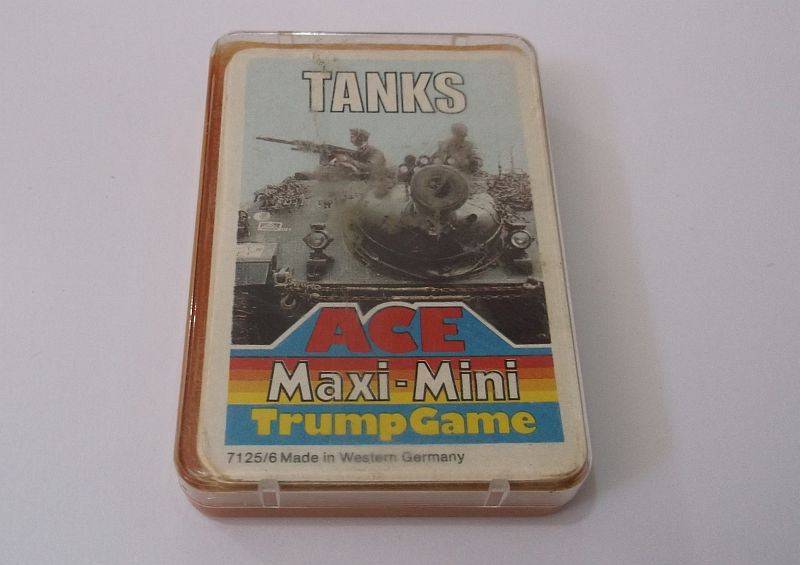 ABSOLUTELY RARE AND AWESOME !! TRUMPS !!....MAXI MINI.....TANKS....BOOOOM !!!!