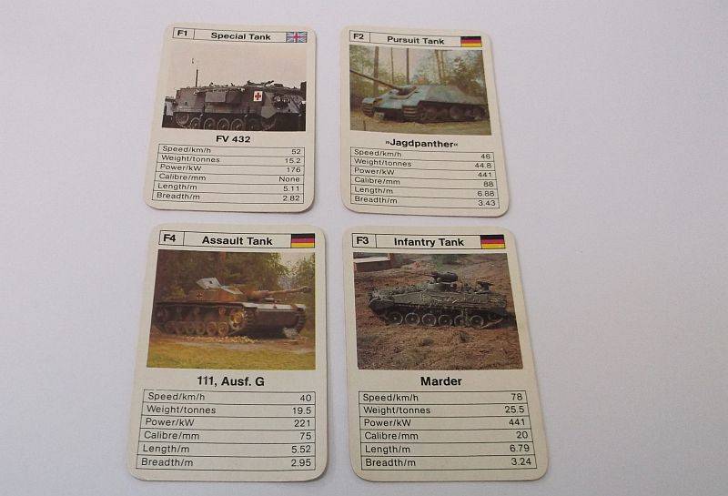 ABSOLUTELY RARE AND AWESOME !! TRUMPS !!....MAXI MINI.....TANKS....BOOOOM !!!!