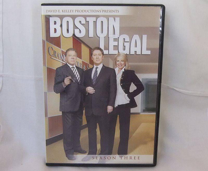 DVD - BOSTON LEGAL - SEASON 3