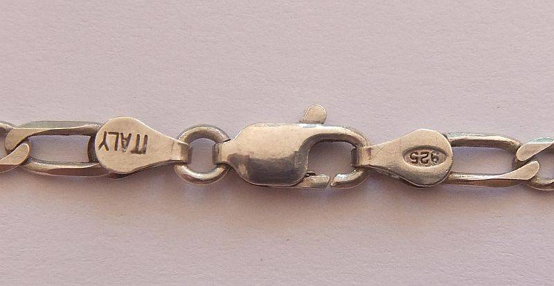 A GREAT QUALITY STERLING SILVER NECKLACE WITH A VINTAGE 1955 TWO AND A HALF SHILLING COIN PENDANT !!