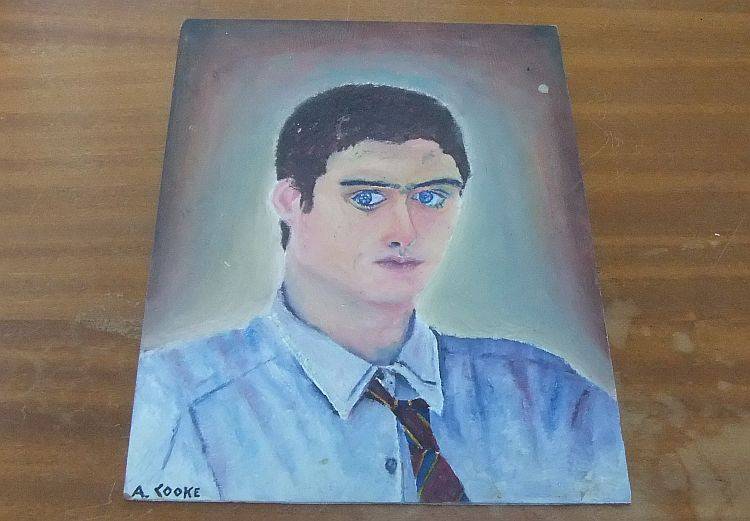 13 PIECES !! UNFRAMED !! OIL ON BOARD ,ETCHINGS, SIGNED PRINT ,WATERCOLOR, SKETCHES !! BID FOR ALL