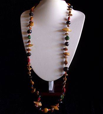 NECKLACE - UNUSUAL BEADS