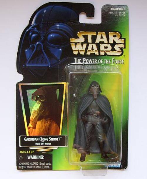 STAR WARS - THE POWER OF THE FORCE FIGURE 1997 BY KENNER - GARINDAN ( LONG SNOOT ) - MOC
