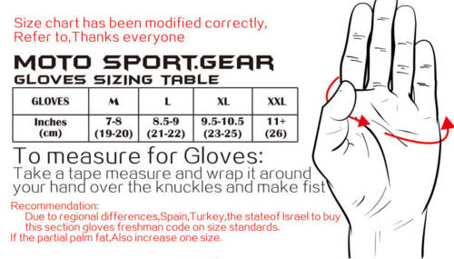 PRO BIKER MOTORCYCLE GLOVES