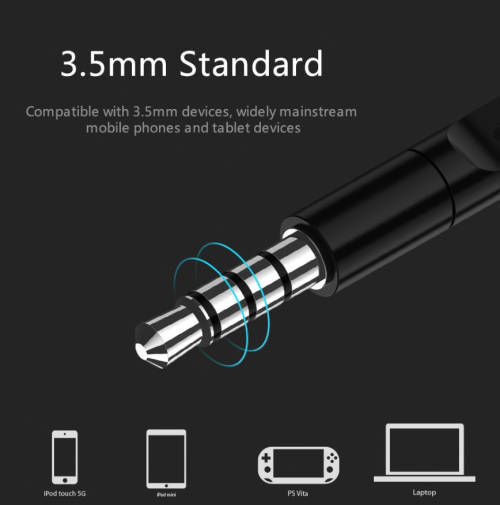 BLACK MUSTTRUE PROFESSIONAL EARPHONES