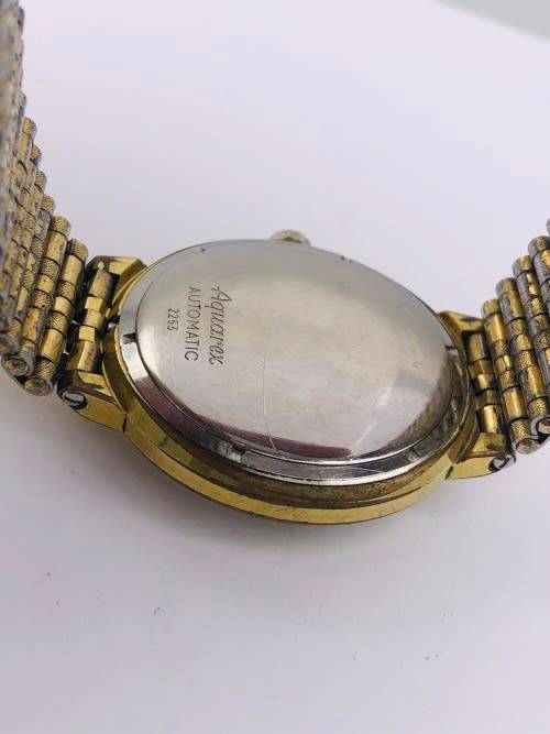 *LLOYDS MENS GOLD AUTOMATIC WATCH* 21 JEWELS!