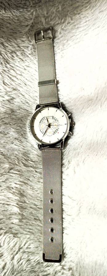 GENEVA WATCHES - UNISEX - BLUE / GOLD / SILVER