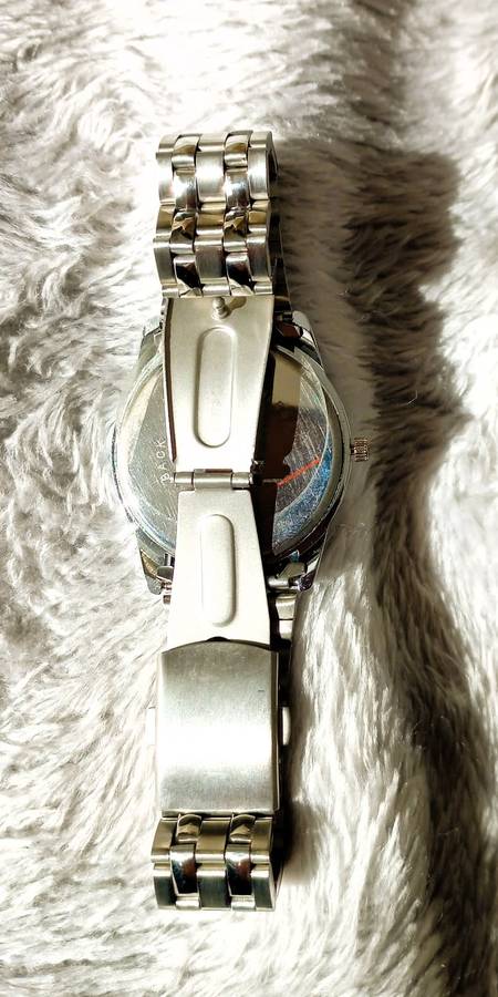 STAINLESS STEEL DIGITIME WATCH