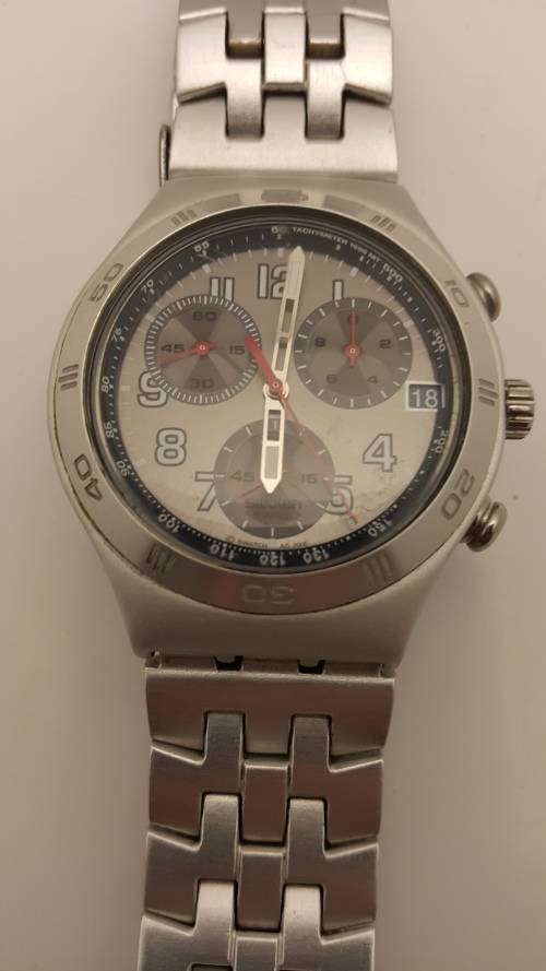 Swatch Irony Aluminium - Water resistant Mens Watch SECOND HAND