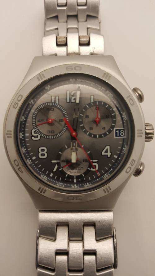 Swatch Irony Aluminium - Water resistant Mens Watch SECOND HAND