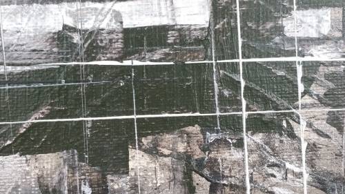 Allan Kuhnel - original abstract painting - CHARCOAL DELIGHT - Expect the unexpected