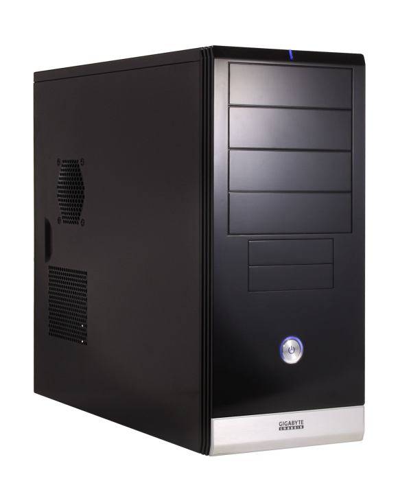 AS NEW Gigabyte Core2Duo Desktop with LCD + Windows 7 Pro