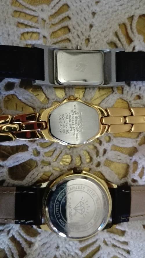 Lot of 3 watches one is a Pulsar