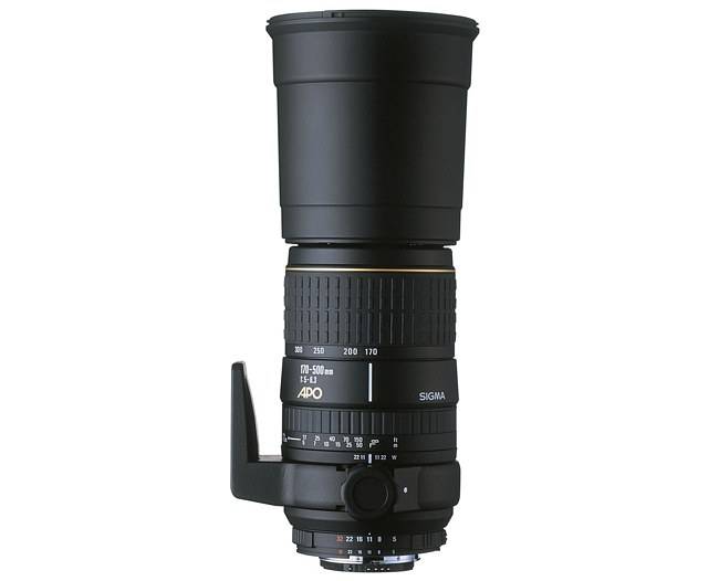 Sigma 170-500 lens for Canon EOS Mount