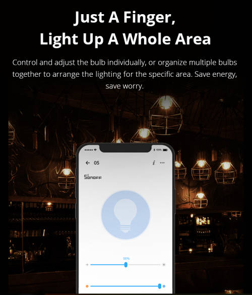 Sonoff Smart Bulb B02 F-ST64